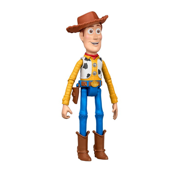 Mattel Jmw13 Figure Parlante Woody Toy Story 5, 23 cm avec Phrases et Sons, Français, Recommandé 4 ans et plus