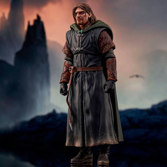 DIAMOND SELECT Figura Boromir Deluxe Le Seigneur des Anneaux - Statue articulée de 18 cm avec accessoires DIAMOND SELECT Figura Boromir Deluxe Le Seigneur des Anneaux - Statue articulée de 18 cm avec accessoires