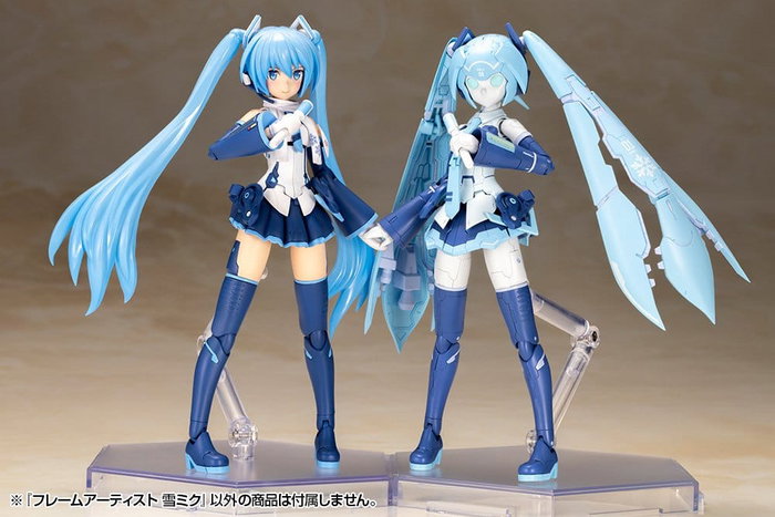 Kotobukiya Frame Arms Plastic Model Kit 1/100 Frame Artist Snow Miku Kotobukiya Frame Arms Plastic Model Kit 1/100 Frame Artist Snow Miku