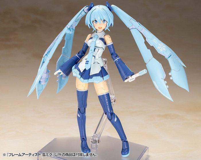 Kotobukiya Frame Arms Plastic Model Kit 1/100 Frame Artist Snow Miku Kotobukiya Frame Arms Plastic Model Kit 1/100 Frame Artist Snow Miku