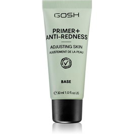 Gosh Primer+ Apprêt Liquide 008 Anti-Redness, Neutralise les Rougeurs, Sans Parfum, 30 ml