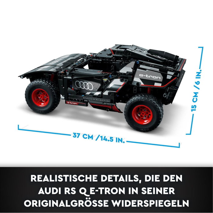 LEGO Technic 42160 Audi RS Q e-tron, Voiture de Rallye Télécommandée LEGO Technic 42160 Audi RS Q e-tron, Voiture de Rallye Télécommandée
