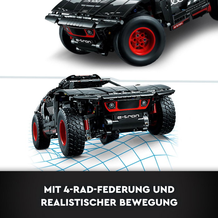 LEGO Technic 42160 Audi RS Q e-tron, Voiture de Rallye Télécommandée LEGO Technic 42160 Audi RS Q e-tron, Voiture de Rallye Télécommandée