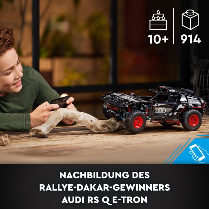 LEGO Technic 42160 Audi RS Q e-tron, Voiture de Rallye Télécommandée LEGO Technic 42160 Audi RS Q e-tron, Voiture de Rallye Télécommandée