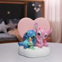 Enesco Figurine Lumineuse Disney Stitch et Angel - Collection Grand Jester