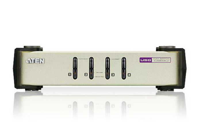 Aten CS84U Commutateur KVM VGA PS/2-USB 4 ports