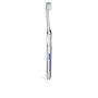 Vitis Brosse à dents souple - Nettoyage efficace du biofilm buccal et plaque dentaire, tête en losange, manche ergonomique