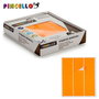 Pincello Étiquettes Adhésives Rectangulaires 43x52 mm Surtis 5 Pages (Set de 120)