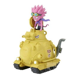 Banpresto Sand Land Mega World Collectable Army Tank Corps No. 104 - 13 cm