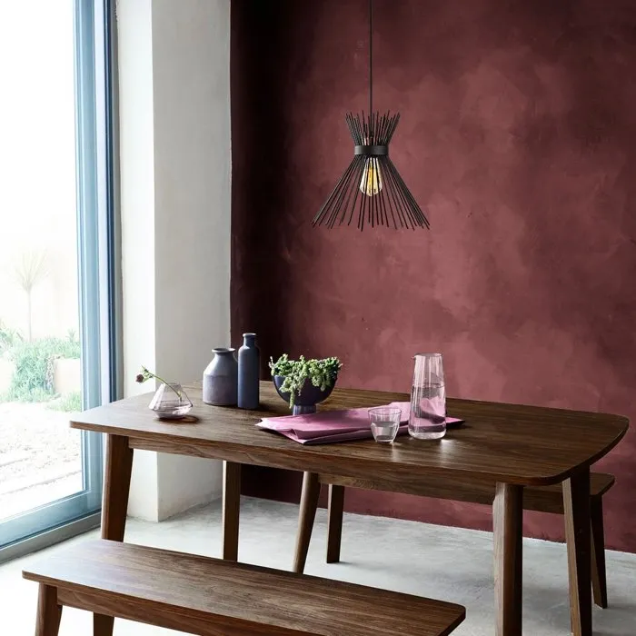 D By M.Red Suspension lustre D en fer noir