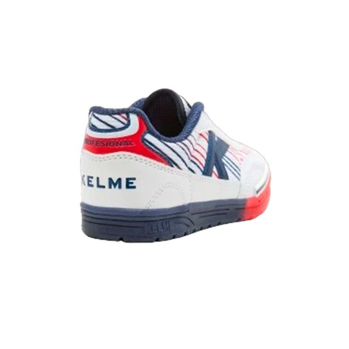 Chaussures de Futsal pour Adultes Kelme Blanc