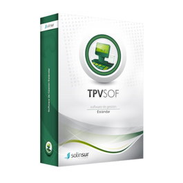 Solinsur Programa Gestion Estandar Comercios Monopuesto - Logiciel TPV Tactile avec Gestion Commerciale, Stock et Comptabilité pour Windows