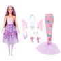 Barbie Poupée Fantaisie 3 en 1 avec Accessoires