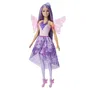 Barbie JCP74 - Poupée Barbie Fantaisie Féerique Transformable 3 en 1 Coffret avec Accessoires, Tenues de Fée, Altesse et Sirène pour Enfants de 3 à 9 ans