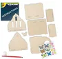SES CREATIVE - Hôtel à papillons Explore - Kit d'activité nature éducatif en bois - Jouet STEM - Construction et décoration - Idée cadeau pour enfants 6 ans et plus