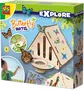 SES CREATIVE - Hôtel à papillons Explore - Kit d'activité nature éducatif en bois - Jouet STEM - Construction et décoration - Idée cadeau pour enfants 6 ans et plus