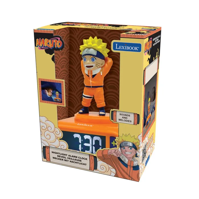 Lexibook Réveil Naruto Lumineux avec Écran LCD Lexibook Réveil Naruto Lumineux avec Écran LCD