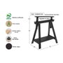 Chevalet Astigarraga Archi Tec Pin 101 x 45 x 70 cm