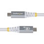 Câble USB Startech CC3M20GUSB4CXW Blanc 3 m