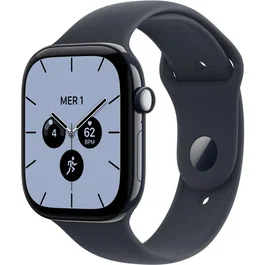 Apple Watch Series 12 GPS + Cellular - 46mm - Boîtier Night Blue Céramique - Bracelet Navy Blue Sport Band - S/M