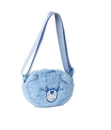 Care Bears Sac à dos Peluche T.Unica - Sac pour enfant à partir de 12 mois - Bleu
