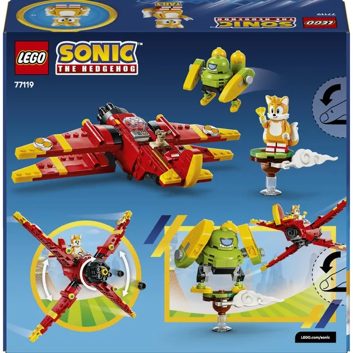 LEGO Sonic the Hedgehog Tornado-1 de Tails
