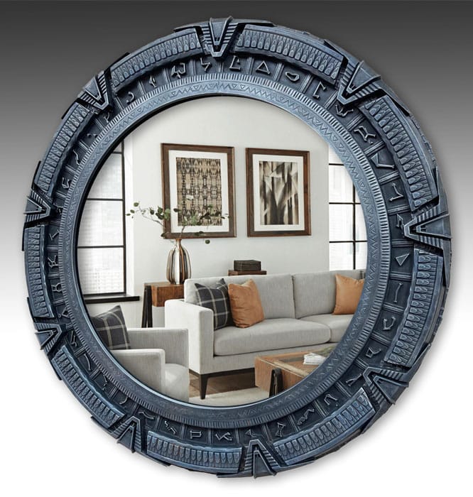 Stargate miroir mural 50 cm Stargate miroir mural 50 cm