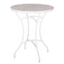 BigBuy Home Table Terrazzo Blanc 60 x 60 x 72 cm