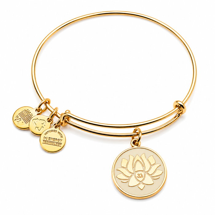 Alex And Ani Pulsera Fleur de Lotus Dorée Alex And Ani Pulsera Fleur de Lotus Dorée