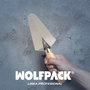 WOLFPACK LINEA PROFESIONAL Truelle Maurer 348 manche bois 140 mm