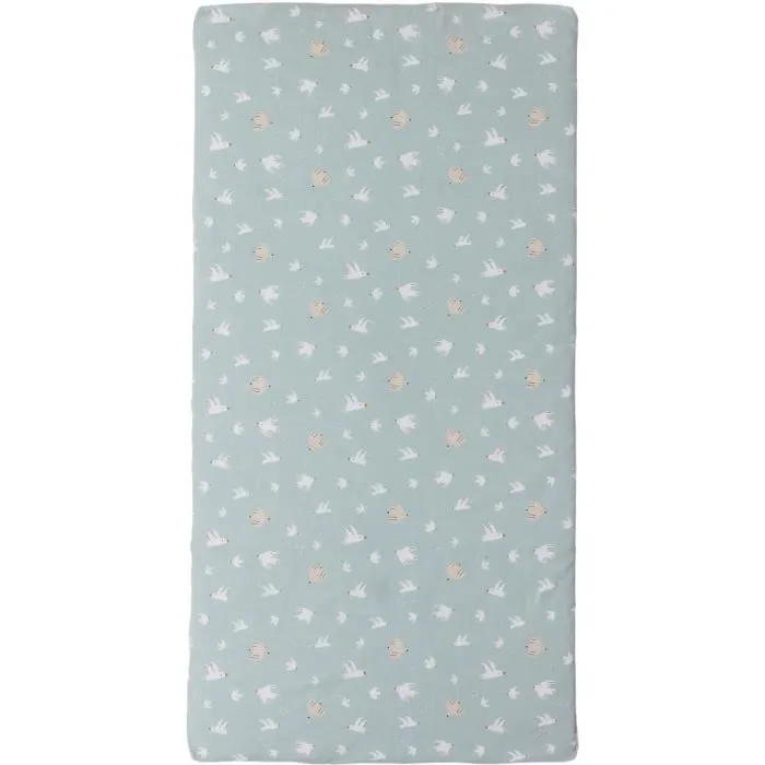 Tineo Matelas Nomade Over the Sea 120 x 60 cm - 4 cm d'épaisseur - Bleu - Avec Housse de Transport - TINEO - Matelas d'appoint et Tapis de Jeu Tineo Matelas Nomade Over the Sea 120 x 60 cm - 4 cm d'épaisseur - Bleu - Avec Housse de Transport - TINEO - Matelas d'appoint et Tapis de Jeu