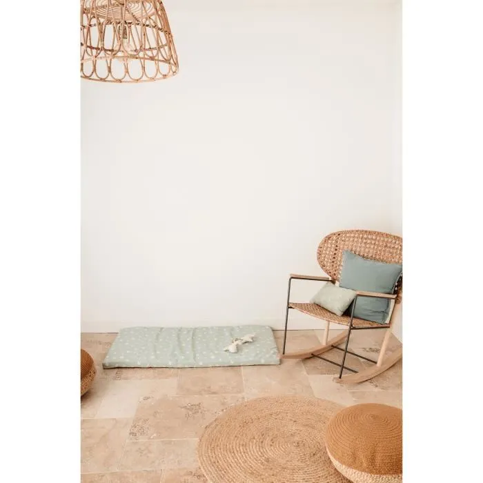 Tineo Matelas Nomade Over the Sea 120 x 60 cm - 4 cm d'épaisseur - Bleu - Avec Housse de Transport - TINEO - Matelas d'appoint et Tapis de Jeu Tineo Matelas Nomade Over the Sea 120 x 60 cm - 4 cm d'épaisseur - Bleu - Avec Housse de Transport - TINEO - Matelas d'appoint et Tapis de Jeu