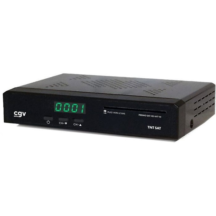 CGV PREMIO SAT HD W7 V2 Récepteur satellite HD TNT SAT CGV PREMIO SAT HD W7 V2 Récepteur satellite HD TNT SAT