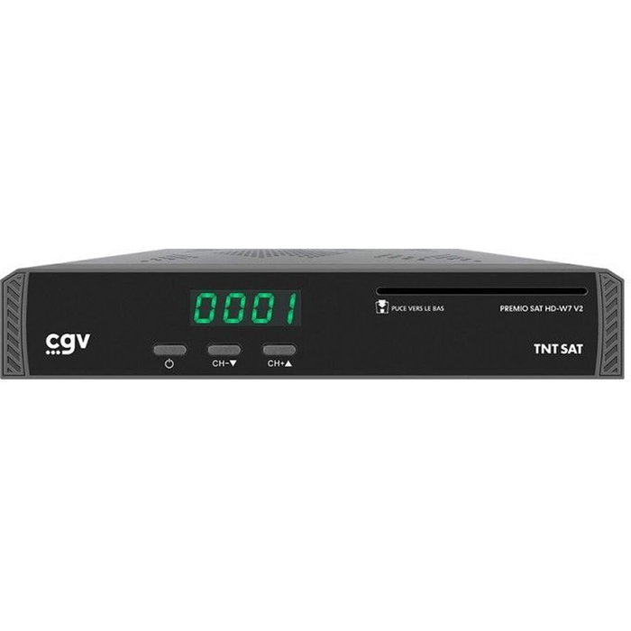 CGV PREMIO SAT HD W7 V2 Récepteur satellite HD TNT SAT CGV PREMIO SAT HD W7 V2 Récepteur satellite HD TNT SAT