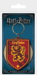 Pyramid International Porte-clés Harry Potter Gryffindor en caoutchouc 6 cm