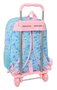 Safta Sac à dos Modèle 180 avec chariot 905 - 33x42x14 cm - Sac à roulettes pour enfant à partir de 3 ans