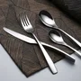 Arthur Martin AM3630 Ensemble de 24 pièces en acier inoxydable 18/10 finition miroir - 6 couteaux, 6 fourchettes, 6 cuillères à soupe, 6 petites cuillères