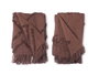 GIFTDECOR Multiuso bordado marron 125 x 150 cm (Lot de 9)