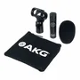 AKG C430 Microphone Condensateur Cardioïde avec Patron Polaire – Inclut W32 et SA60