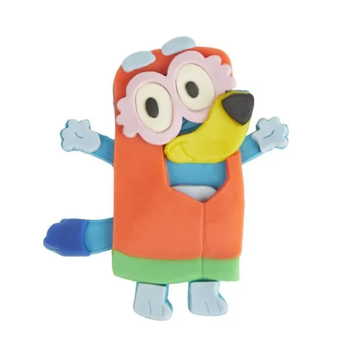 Play-Doh Bluey se déguise, Coffret avec 11 pots de pâte à modeler Play-Doh Bluey se déguise, Coffret avec 11 pots de pâte à modeler