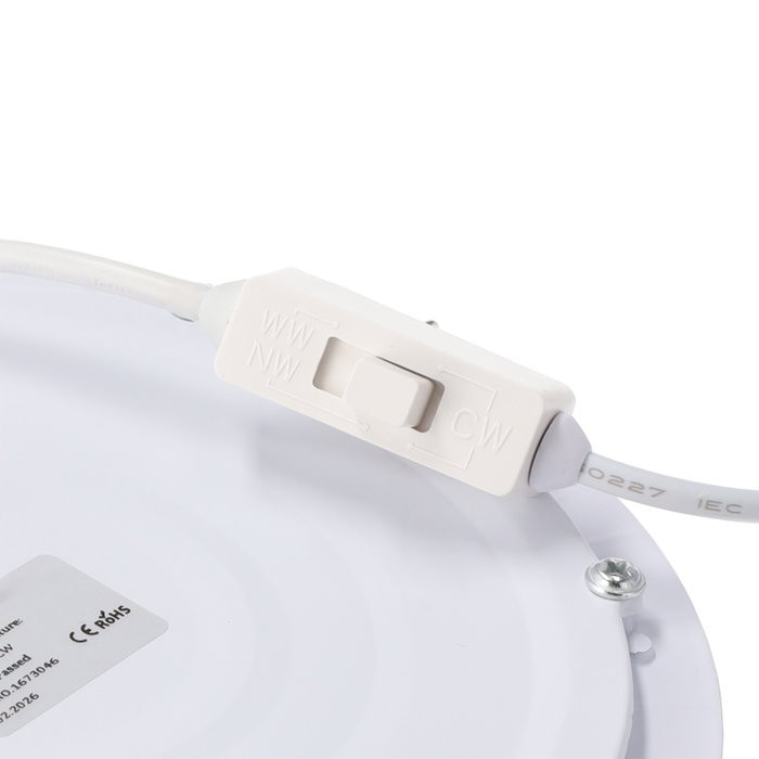 JL-GP-LZ-2-17-CCT Panneau LED Circulaire 12 W CCT JL-GP-LZ-2-17-CCT Panneau LED Circulaire 12 W CCT