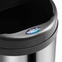 Kitchen Move Poubelle de cuisine automatique ARTIC SILVERY 50L Gris