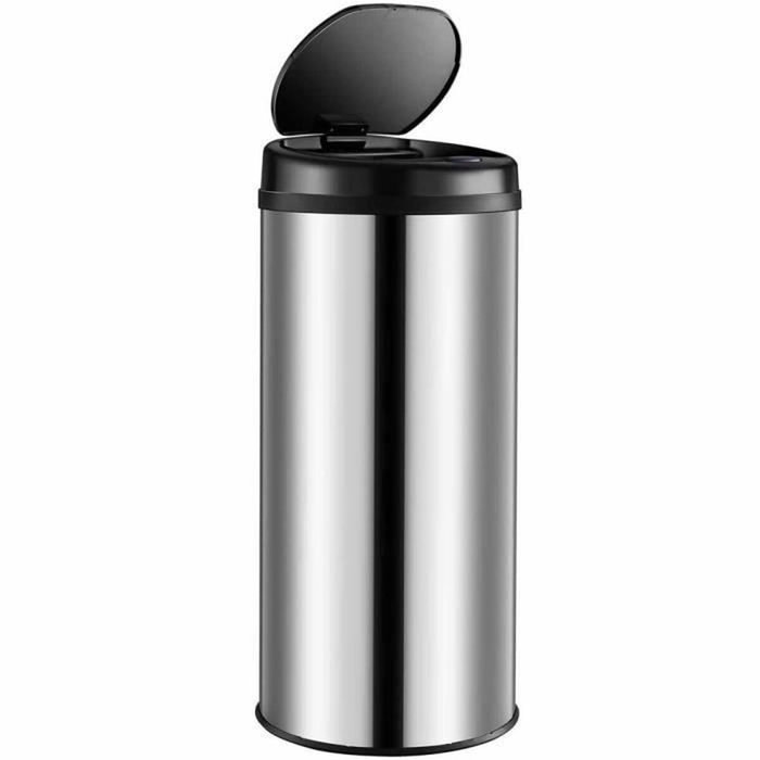 Kitchen Move Poubelle de cuisine automatique ARTIC SILVERY 50L Gris Kitchen Move Poubelle de cuisine automatique ARTIC SILVERY 50L Gris