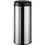 Kitchen Move Poubelle de cuisine automatique - Capteur intelligent 50L Inox brossé ARTIC SILVERY - Diamètre 31 cm Hauteur 85 cm