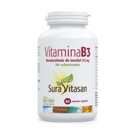 Sura Vitasan Vitamine B3 60 capsules végétales