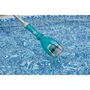 Bestway - Aspirateur électrique Aquatech sans fil pour piscine - Manche réglable 1.50 m - Capacité 0.65 L - Pour piscines jusqu'à 3.05 m de diamètre