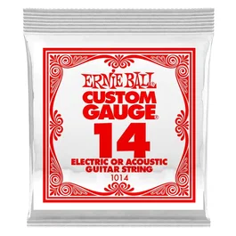 Ernie Ball Slinky Cordes Électriques Plates 014 (Set de 6)