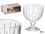 Vivalto Verre à Glace Rayé 360 ml Transparent 10.5x12x10.5 cm (Set de 24)