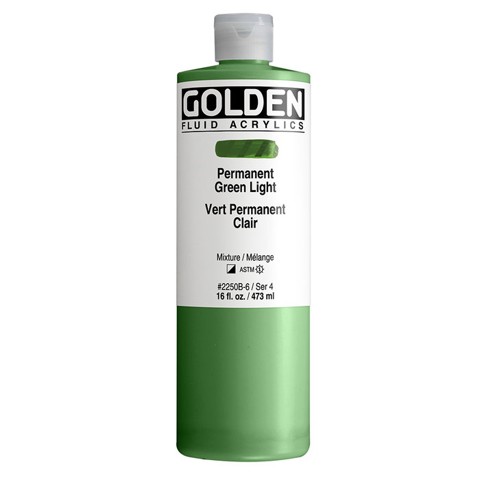 Golden Couleurs Acryliques Vert Permanent Clair 473 ml Golden Couleurs Acryliques Vert Permanent Clair 473 ml