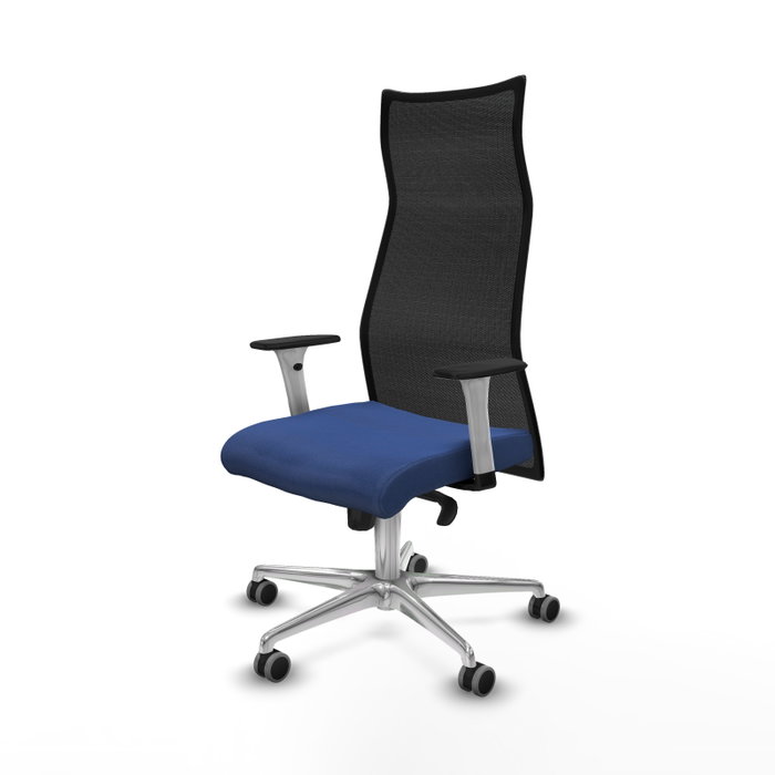 Piqueras y Crespo Chaise de Bureau Albacete Bleu Marine et Noir Piqueras y Crespo Chaise de Bureau Albacete Bleu Marine et Noir